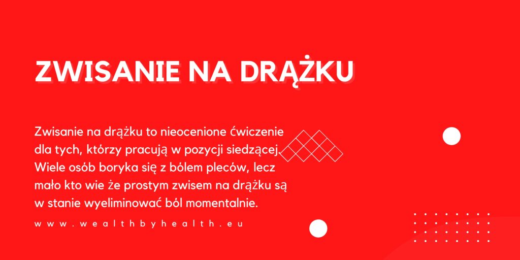 zwisanie na drazku