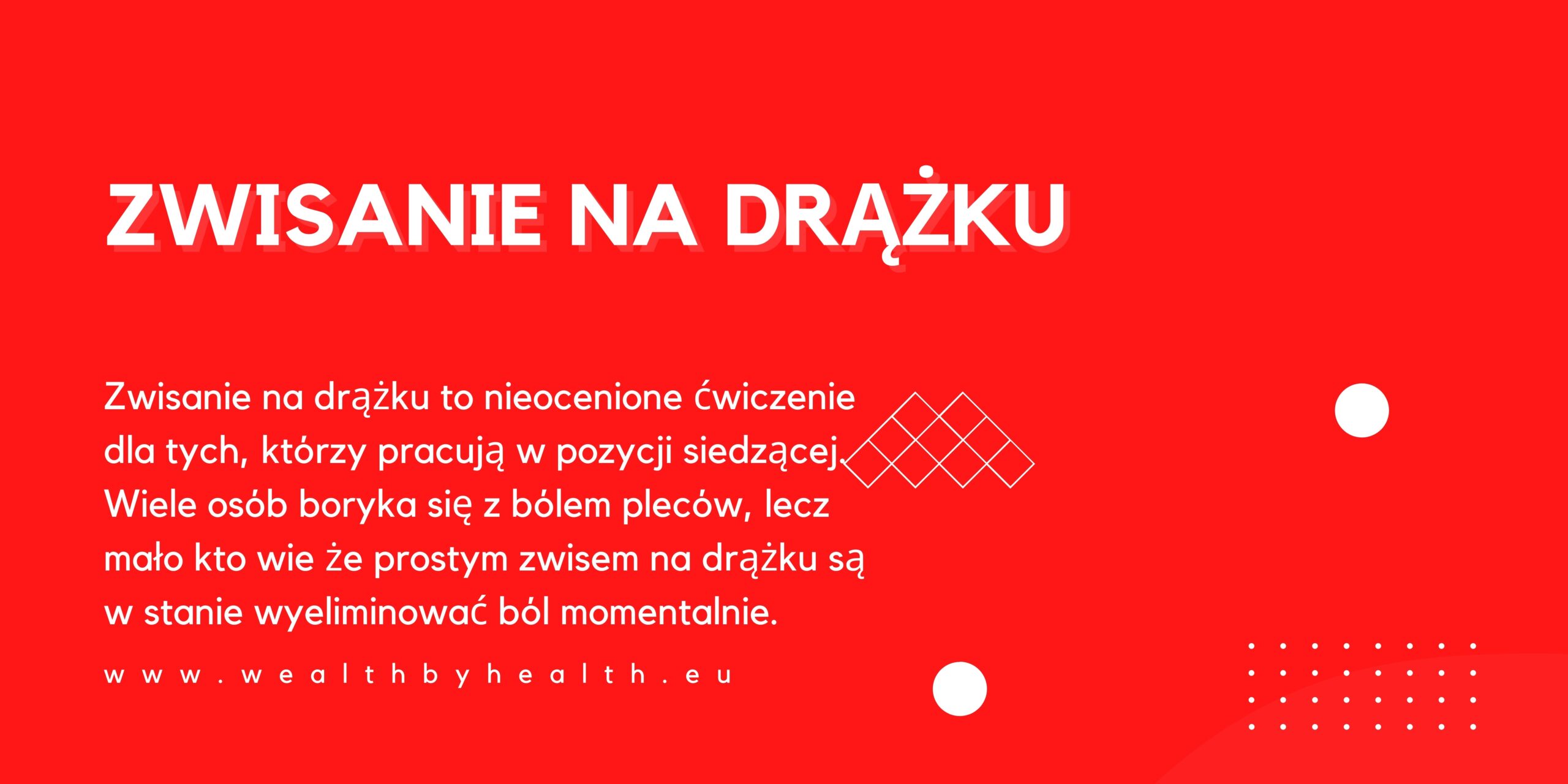 zwisanie na drazku